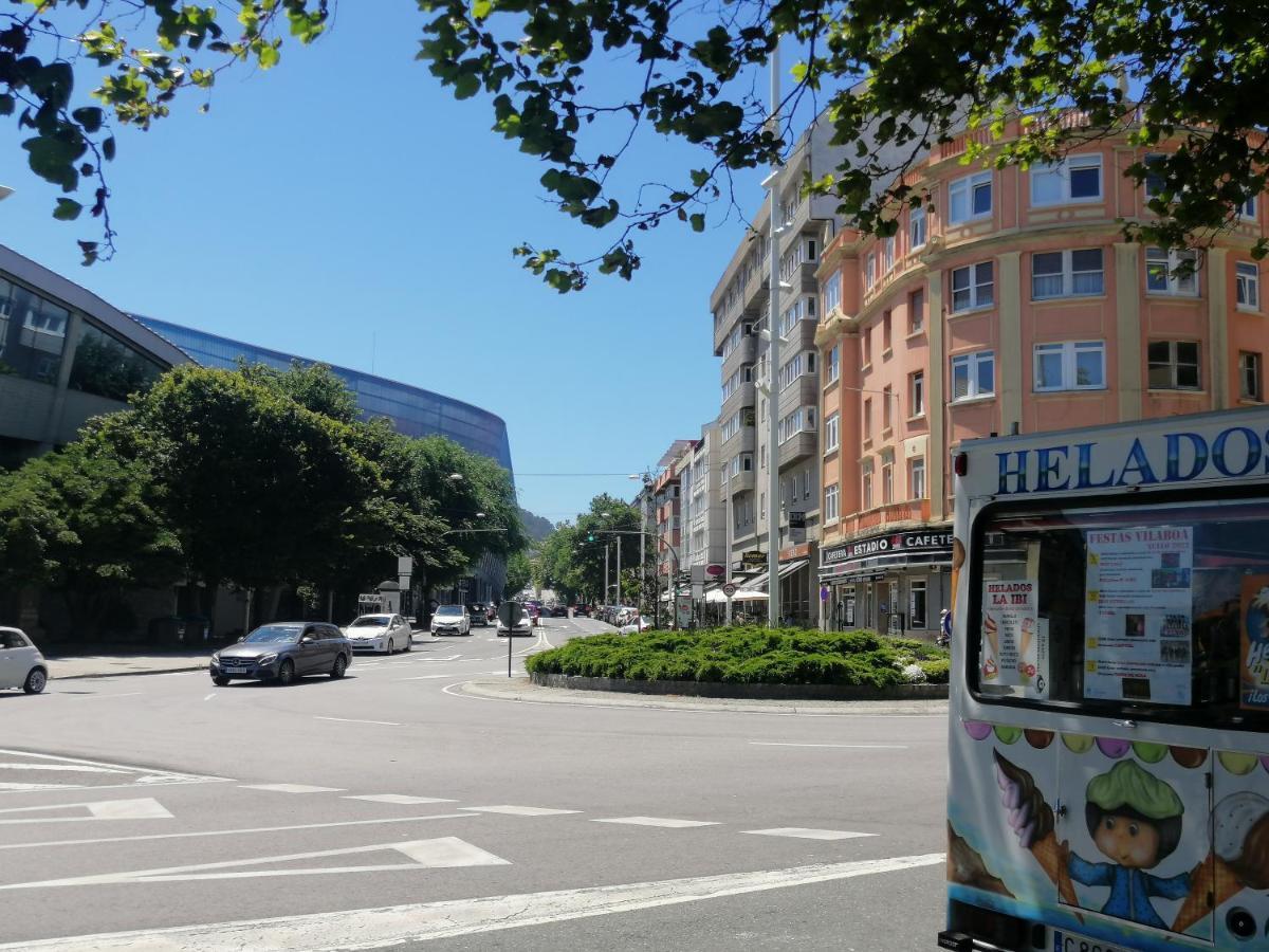 아 코루냐 Apartamento Costa Riazor Coruna 아파트 외부 사진